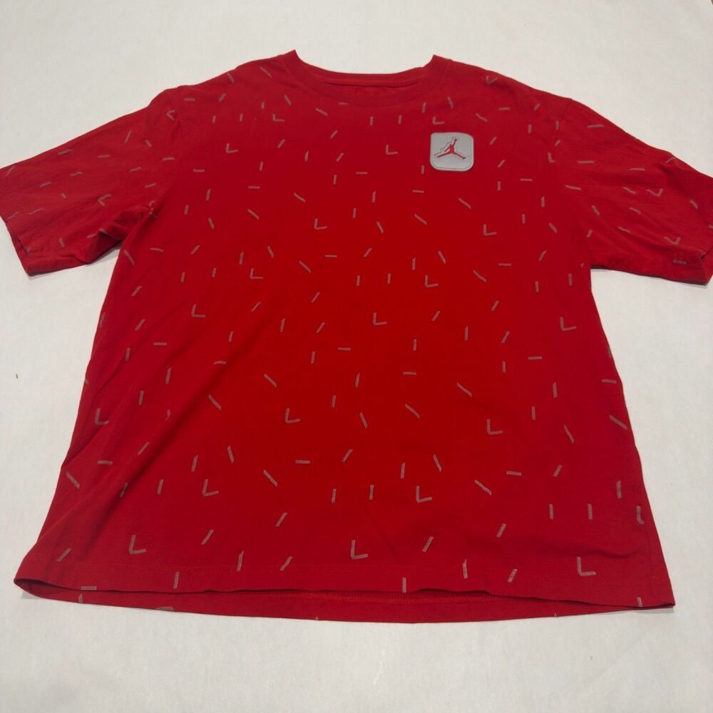 Jordan MJ Legacy AJ5 AOP Tee ‘Red’ Size Large